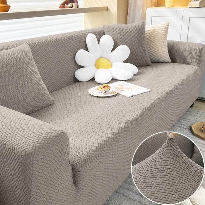 Jual Sofa Cover for Living Room Elastic Thick Jacquard Sofa Cover