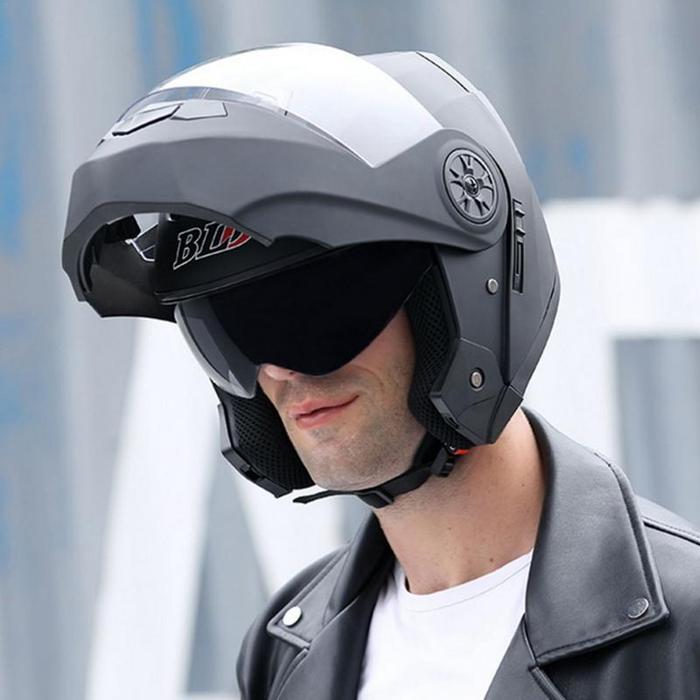 Jual Sport Motorcycle Helmets Waterproof Sun Shield Visor Helmets