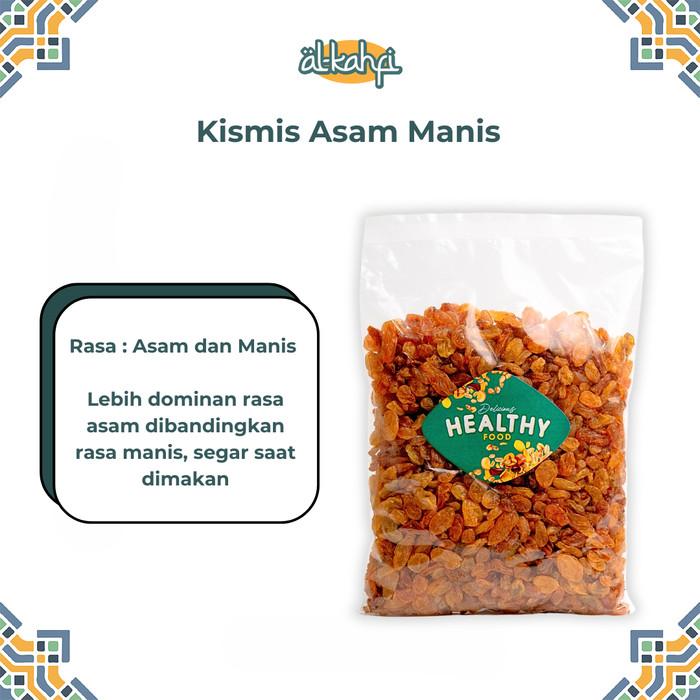 Gambar Kismis Hitam Dark Raisin 1 Kg Kismis Manis Original - Asam Manis , 1 Kg dari Grosir Alkahfi Store undefined Tokopedia