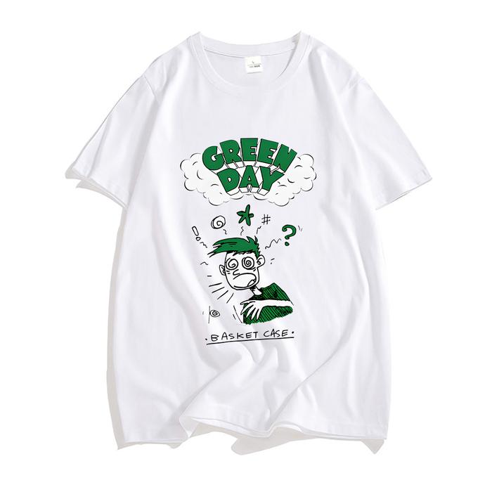 Jual Music G-green Day Rock Band Aesthetic T-shirts MEN 100