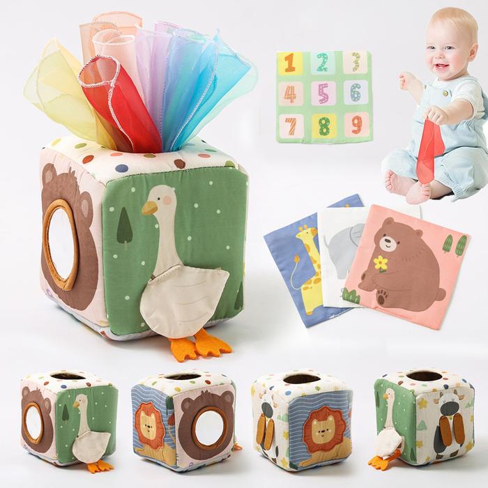 Jual Baby Montessori Toys,Magic Tissue Box,Educational Learning
