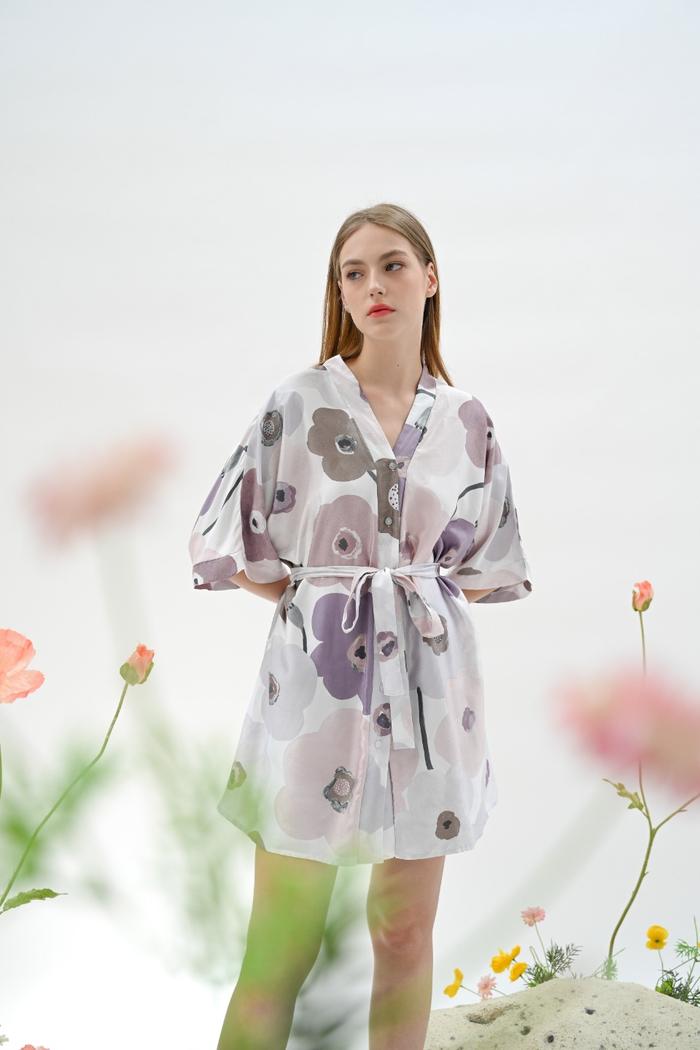Gambar Natsukashi Silk/Tencel Collection - Piyama/Pajamas/Baju Tidur MelianaLiu Official - Sepal dari Meliana Liu undefined Tokopedia