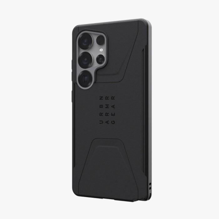 Gambar Case Samsung Galaxy S25 Ultra UAG CIVILIAN MagSafe Compatible Military Grade Drop Protective - Black, S25 Ultra dari Primary Cares Official undefined Tokopedia