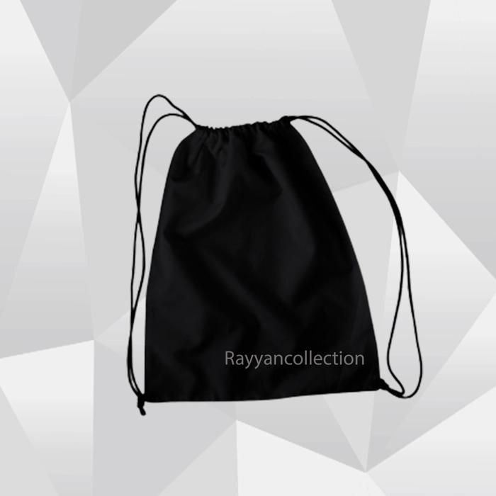 Gambar NEW TAS SERUT REAL MADRID PERSIB RANSEL DRAWSTRING BAG / TAS OLAHRAGA / TAS SEKOLAH (BISA COD) - polos hitam dari cicih cikompol beruk81 undefined Tokopedia