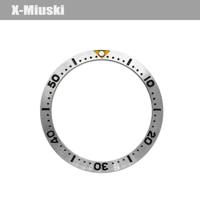 Jual 38mm Stainless Steel Watch Bezel Insert Fit For Seiko SKX007