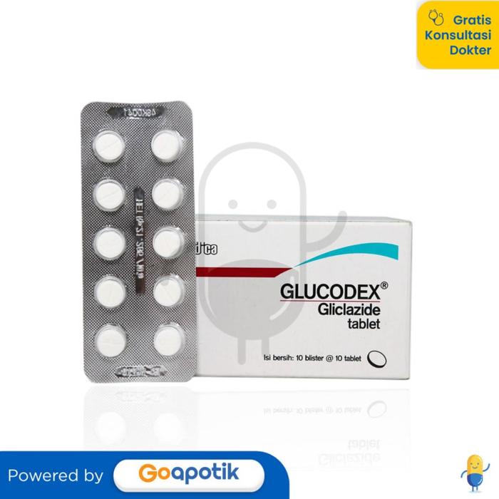 Gambar GLUCODEX 80 MG BOX 100 TABLET dari Apotek Afa Medika Madiun by GoApotik undefined Tokopedia