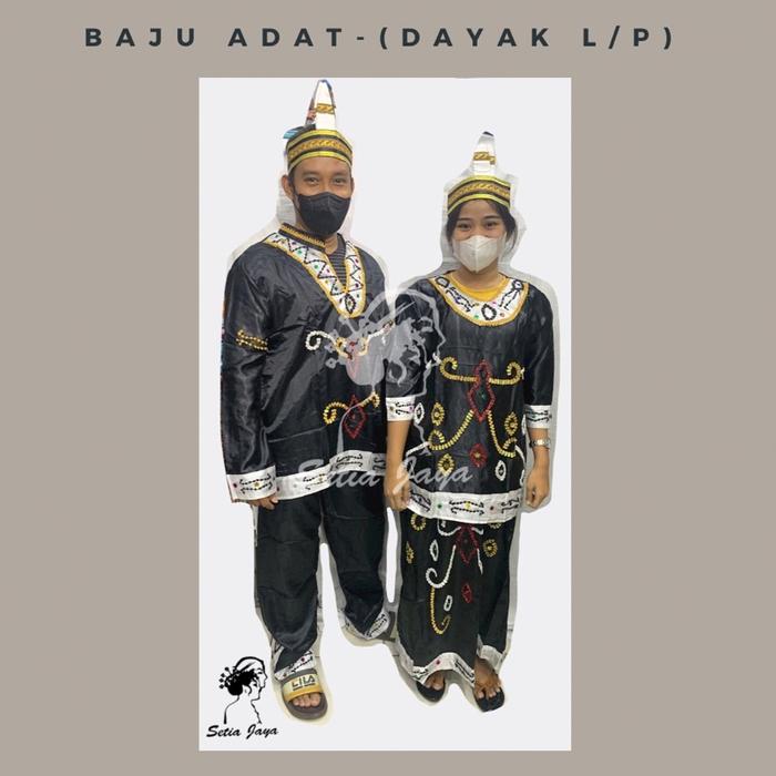 Gambar (Langsung Diproses) Baju Kalimantan Utara/ Adat Kalut / Kostum Karnaval/ Tarian | Grab/Gosend dari tokosharri undefined Tokopedia