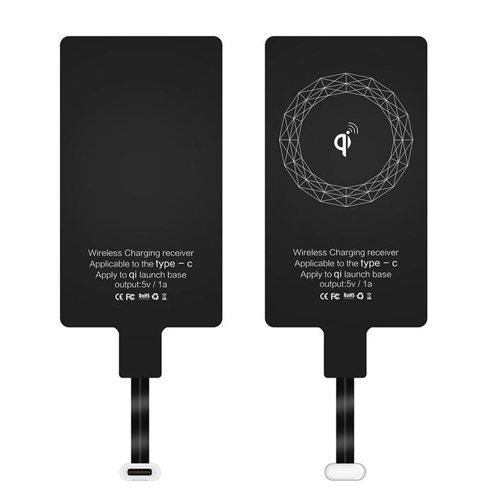 Jual Wireless Charger Receiver Support Type C/Micro USB/Lightning