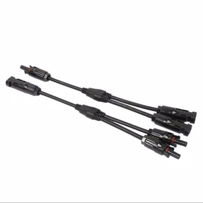 Gambar CoME Konektor connector mc4 mc 4 cabang 2 Y 2in1 solar panel pararel dari Godebla9 undefined Tokopedia