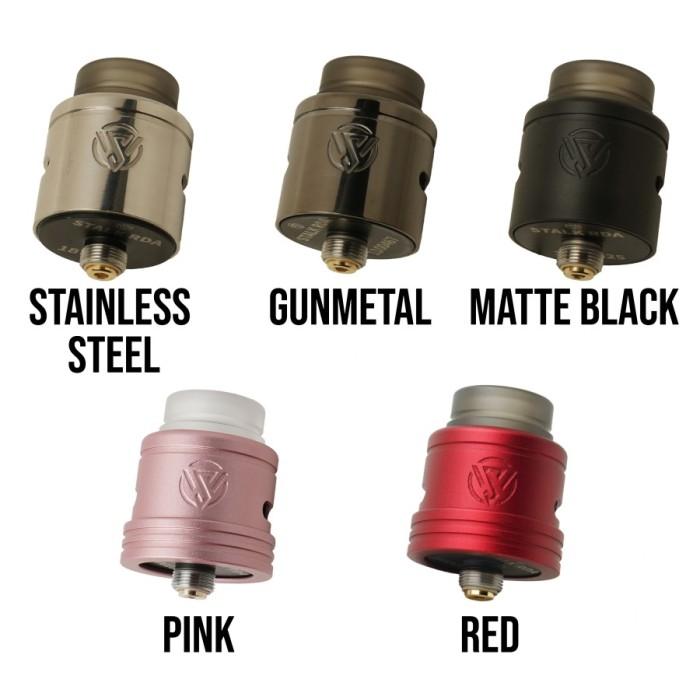 Gambar || Best seller ~`~ Stalk RDA 22MM Single Coil 100% Authentic by ROV / Stalk Single RDA ||~~~ - RED dari Pika Shopid undefined Tokopedia