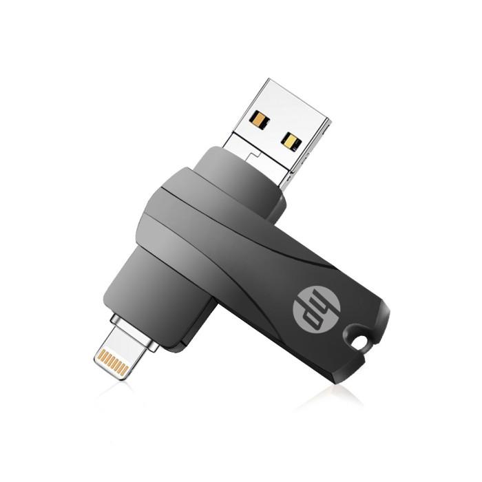 Gambar FLASHDISK 1TB 3 IN 1 OTG FLASH DRIVE METAL HIGH SPEED USB3.0 U DISK PENDRIVE FOR ANDROID IP - Black, 64GB dari Market DS undefined Tokopedia