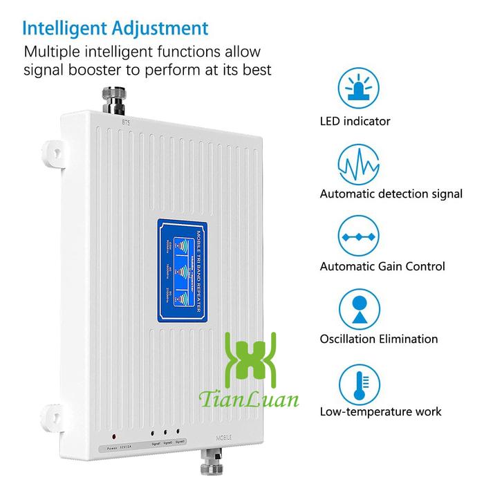 Jual Mobile Phone Signal Booster Network 2G 3G 4G Gsm 900 Dcs 1800