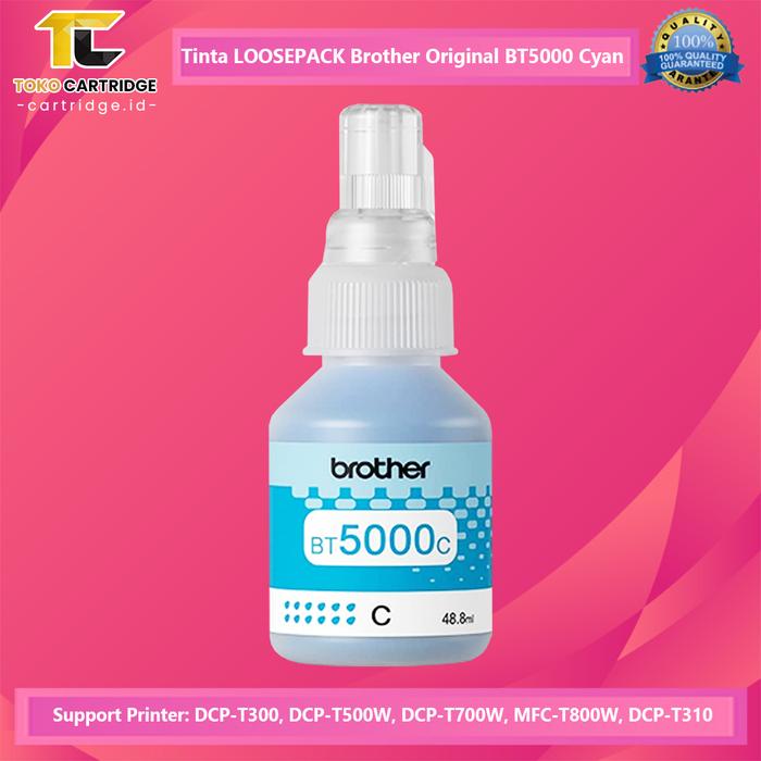 Gambar Tinta Refill Brother Original Loosepack BT5000Y Black Yellow Cyan Magenta - Biru dari TokoCartridge undefined Tokopedia