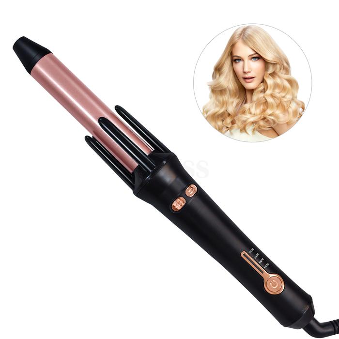 Jual Automatic Hair Curler Auto Hair Curling Iron Ceramic Rotating