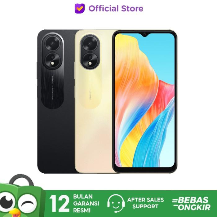 Gambar OPPO A38 6/128 4/128 GB Garansi Resmi Oppo Indonesia 4 128 6 128 GB Black Gold - 4/128 Black, Bundle Hydrogel dari Digitalisme Store undefined Tokopedia