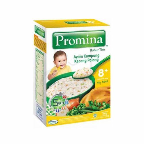 Gambar PROMINA BUBUR RASA AYAM KAMPUNG DAN KACANG POLONG 100 GRAM DUS dari Apotek Afanti Farma by GoApotik undefined Tokopedia