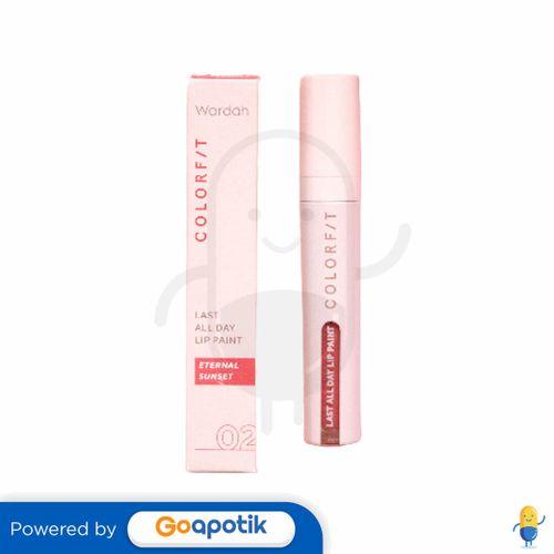 Gambar WARDAH COLORFIT LAST ALL DAY LIP PAINT 02 ETERNAL SUNSET dari Apotek Plus Sinar Jakarta Makassar undefined Tokopedia