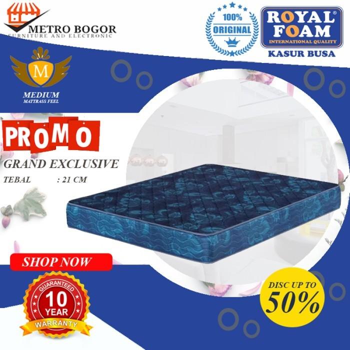 Gambar Kasur Busa Royal Foam Grand Exclusive 180X200 -Gratisongkir - Biru dari CITRA FURNITURE OFFICIAL STORE undefined Tokopedia