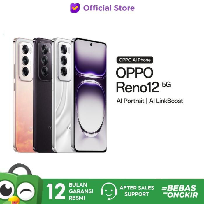 Gambar OPPO Reno12 Reno 12 5G 12/512 12/256 GB Extended RAM +12GB Garansi Resmi Oppo Indonesia - 12/256 Pink, Bundle Hydrogel dari Digitalisme Store undefined Tokopedia