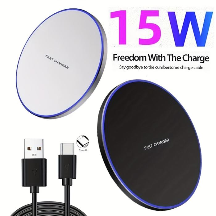 Jual Wireless Charger Pad For iPhone 13/14/15/12/SE/11/X/XR