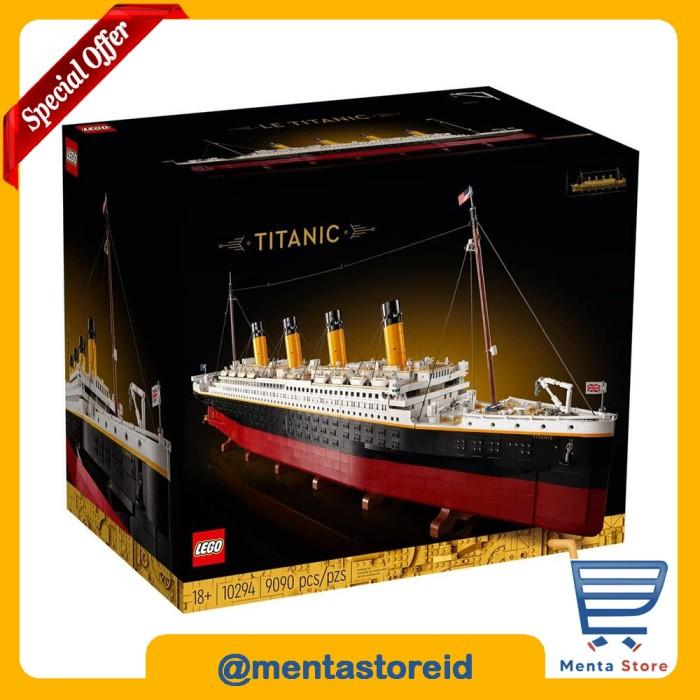 Gambar PREMIUM LEGO Creator Expert 10294 Titanic Ship Massive Set Display Showcase dari Ceria Makmur Jaya undefined Tokopedia