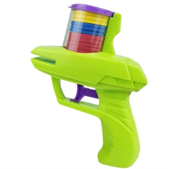 Gambar Mainan Anak Soft Foam Disc Pitol Mainan Flying Disk Shooting Game Toys - Hijau dari MAXI BSG OFFICIAL undefined Tokopedia