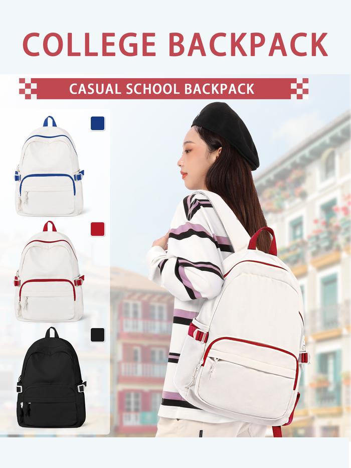 Student Backpack For Gilrs College School Computer Bag For Men Women Work  Executive Bag 14-inch Laptop Bag Backpack For Teens