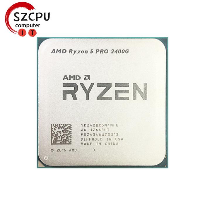 Jual AMD Ryzen PRO 2400G R5 PRO 2400G R5 2400G GHz Used Quad