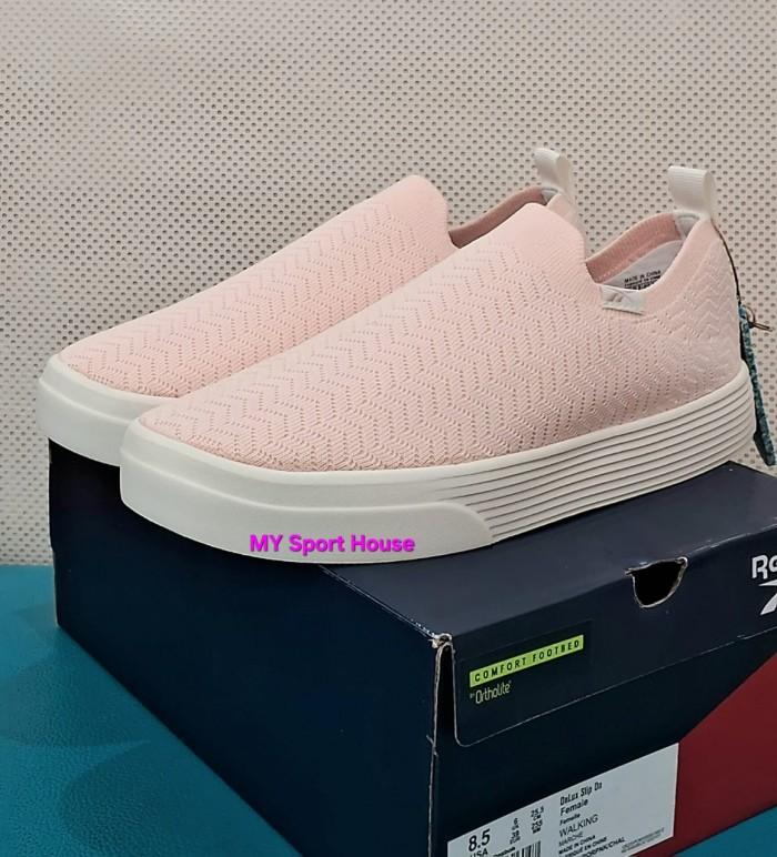 Sepatu Sneakers Wanita Reebok Onlux Slip On Womens Walking Shoes