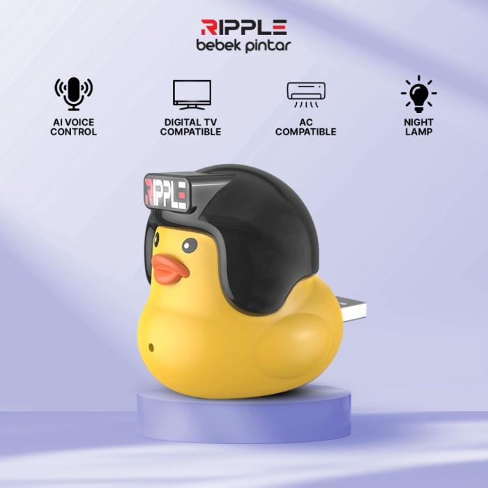 Gambar Ripple Bebek Pintar R1 USB Smart AI Remote Infra Red TV AC Night Lamp - Inggris - Inggris dari Panzerkids undefined Tokopedia