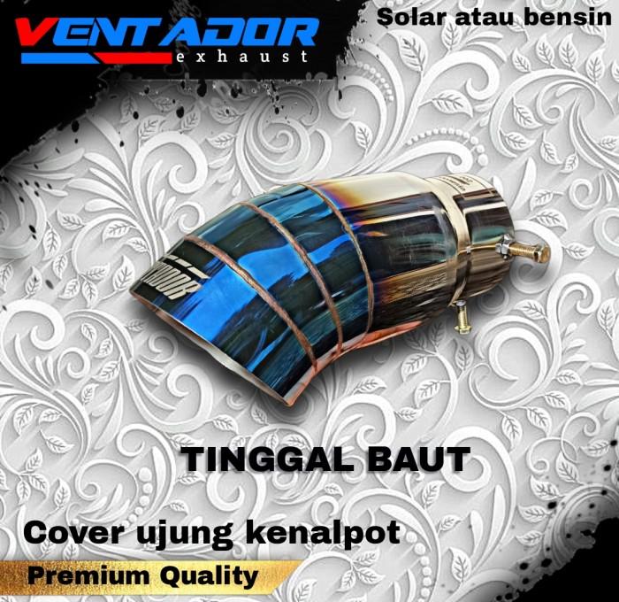 Gambar Muffler Tail Pipe Diesel Variasi Ujung Kenalpot Mobil Innova, Fortuner Terbaru - Biru, VENTURER dari wenijaya store undefined Tokopedia