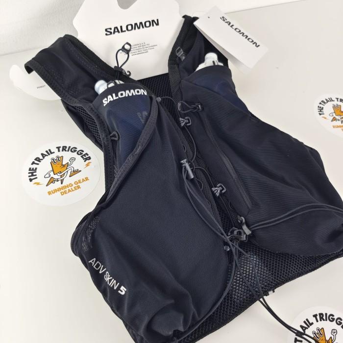 Jual RUNNING VEST SALOMON ADV SKIN UNISEX FLASK INCLUDED BLACK