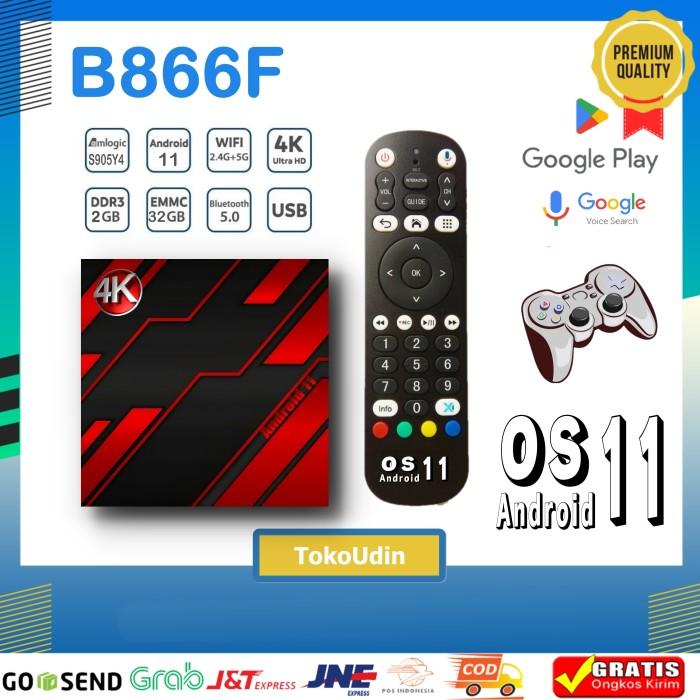 Gambar Terlaris Stb Android Box Zte 4K B866F Os 11 Full Aplikasi - REMOTE X1 dari Veyy Elektro undefined Tokopedia