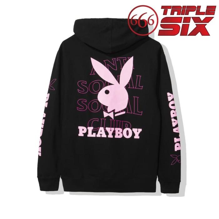 Jual Jaket Hoodie Jumper Anti Social Social Club ASSC x Playboy
