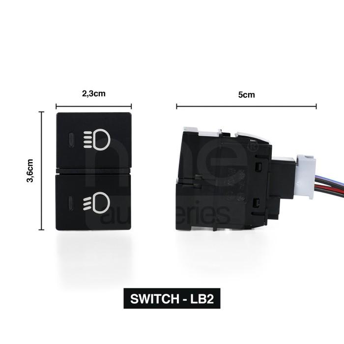 Gambar Saklar Mobil Jauh Dekat Lampu Utama Foglamp Nine Lx-Trix Lb1 Terbaru - LB1-TOYOTA dari wenijaya store undefined Tokopedia