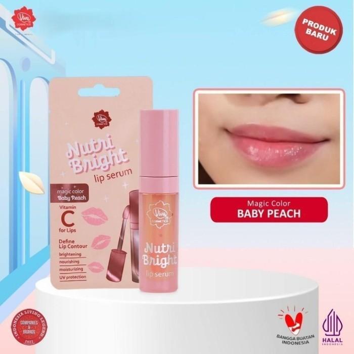Gambar NEW Viva Nutri Bright Lip Serum- Tersedia 3 Pilihan Warna - Baby Peach dari CV. ANUGRAH JAYA BEAUTY_NEW undefined Tokopedia