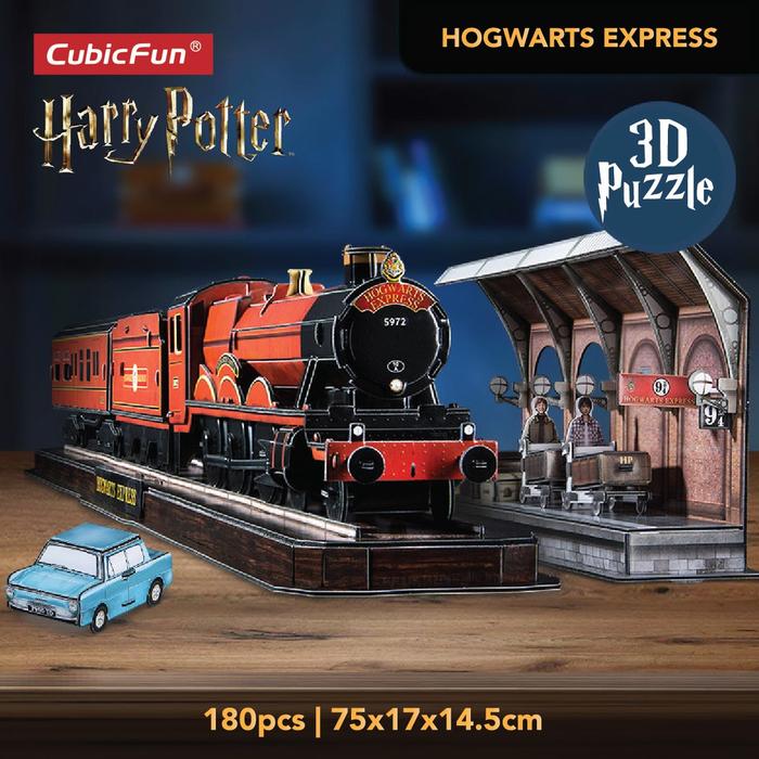 Gambar DingDong - Cubicfun Harry Potter Hogwarts Express 3D Puzzle dari DingDongid undefined Tokopedia