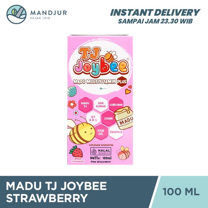 Gambar Madu TJ Joybee Strawberry 100 mL - Madu Multivitamin Anak dari Apotekmandjurofficial undefined Tokopedia