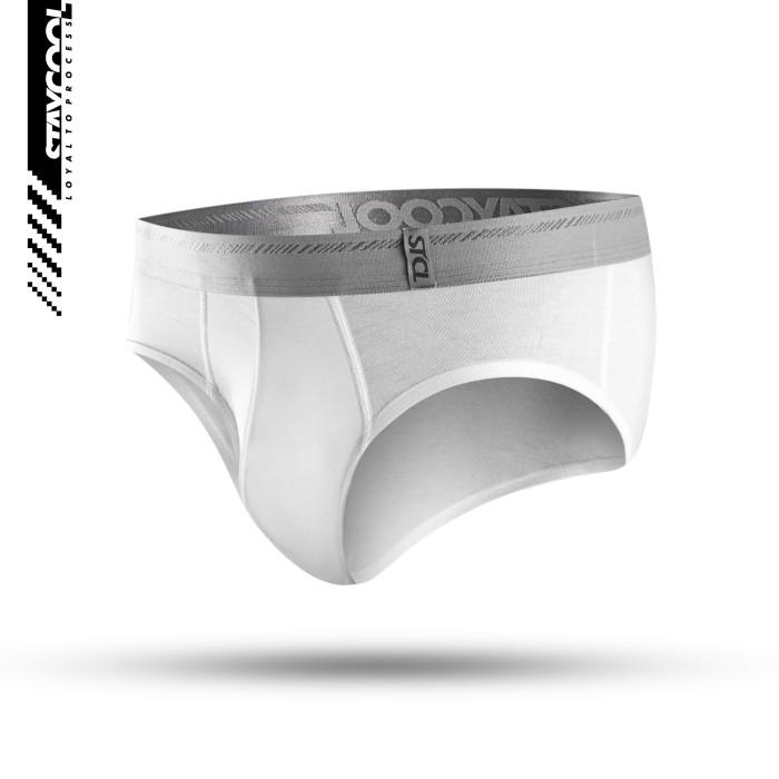Gambar StayCool Pure White Brief Celana Dalam Tencel Modal - L[terlaris] - XL dari serbas354 undefined Tokopedia