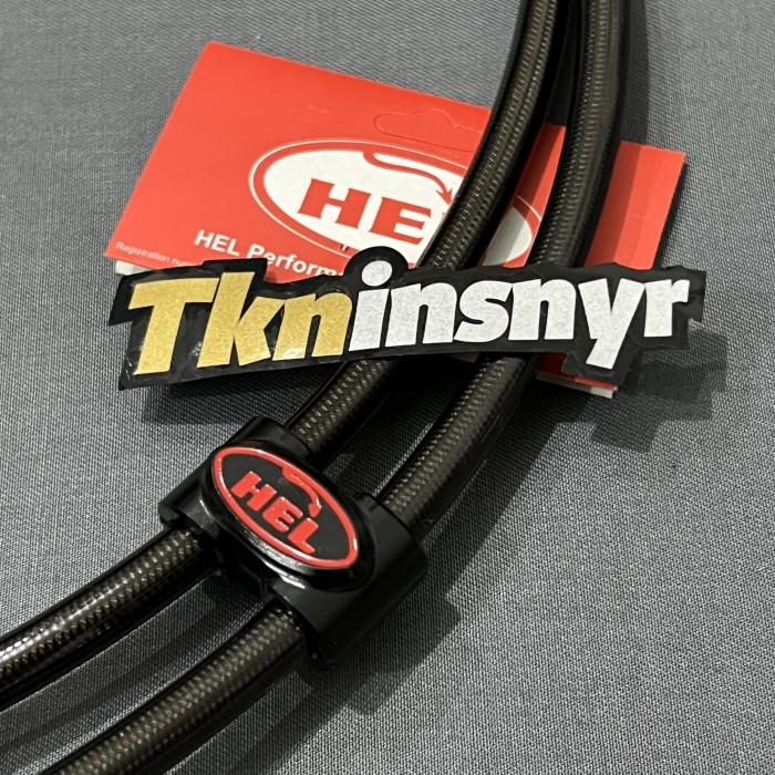 Gambar Hel Cable Clamp Separator / Gembok Selang Rem Cnc Universal Terbaru - Hitam dari wenijaya store undefined Tokopedia