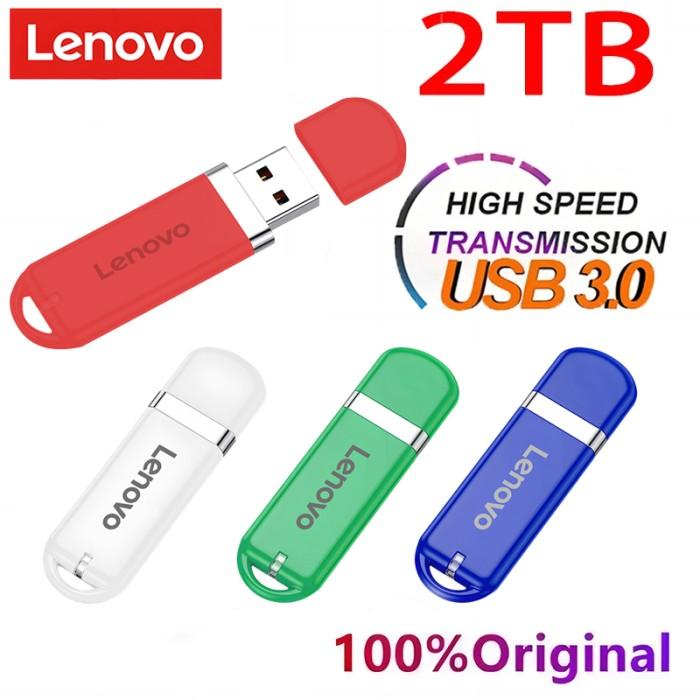 Gambar Lenovo USB3.0 Pen Drive 2TB High Speed Flash Memory Metal Pendrive 1TB Flash Drive 2TB USB Memory Storage Device U Disk For PC dari wendy-st0re undefined Tokopedia