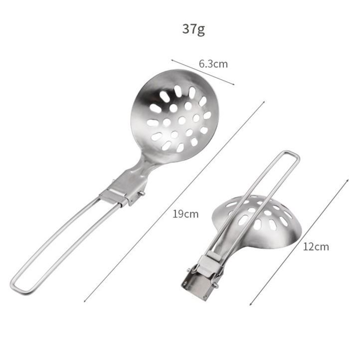 Gambar Spatula Lipat Folding Spatula Alat Masak Steel Camping Outdoor Hiking - D dari Mengirim-mall undefined Tokopedia