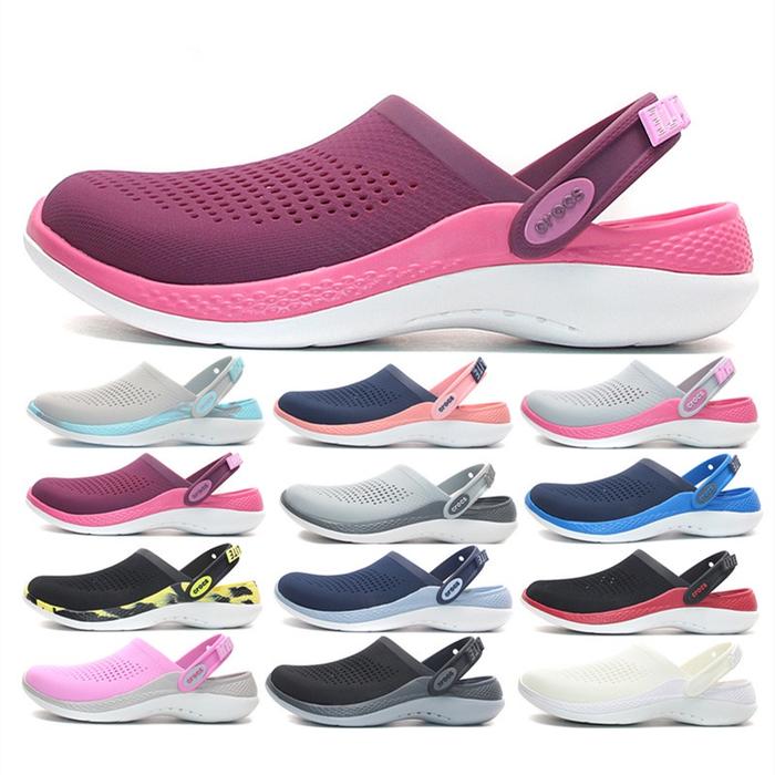 Crocs Sandal Crocs Crocs Literide 360 Literide 360 Sandal Pria Sandal  Wanita Sandal Karet Sandal Anti Air Lite Ride Sepatu Sandal Perawat Sandal  Rumah