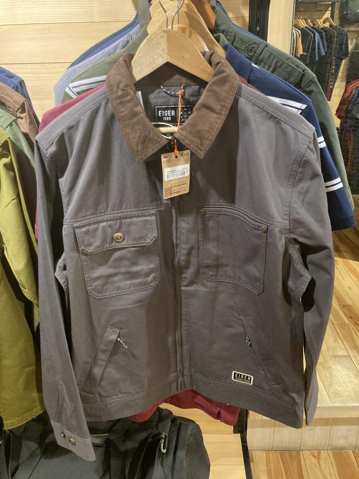 Gambar JAKET EIGER ORIGINAL BOGOTA WORK JACKET - DGR - M dari Otdor Store undefined Tokopedia