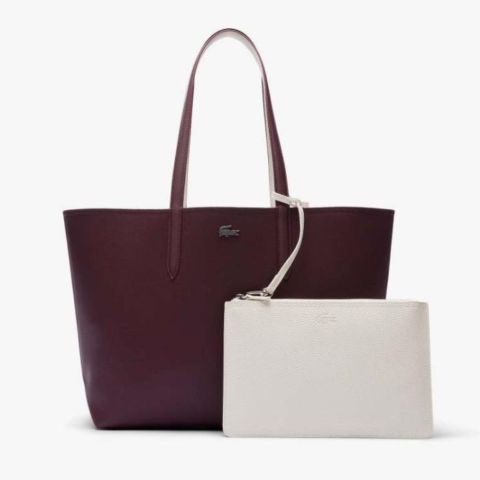 Jual NEW!!! LACOSTE Women's Anna Reversible Bicolour Tote Bag