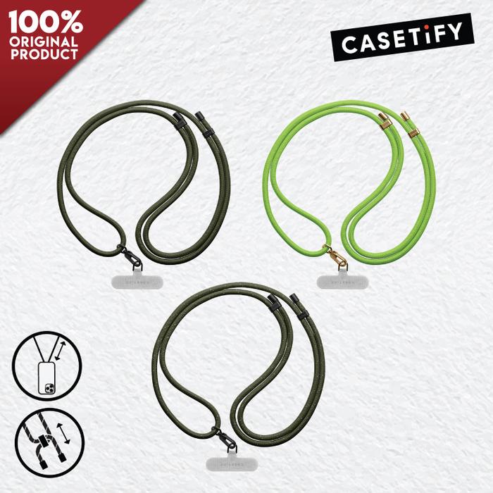 Gambar Universal Rope Crossbody Casetify 6MM - Forest Green dari PlayWorks Store undefined Tokopedia
