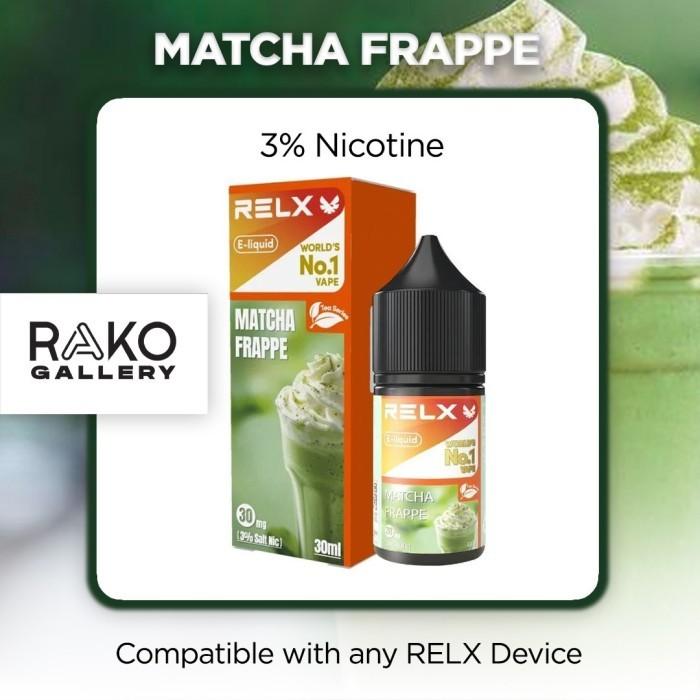 Gambar Relx Liquid Salt Nic 30ml All Flavors - Matcha Frappe dari Rako Bandung Braga undefined Tokopedia