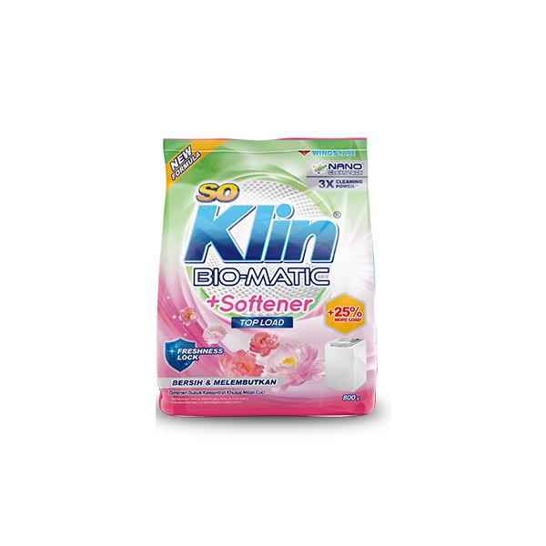 Gambar SOKLIN BIOMAT MATIC TOP LOAD 800 GR dari Hypermart Yogya Hartono undefined Tokopedia