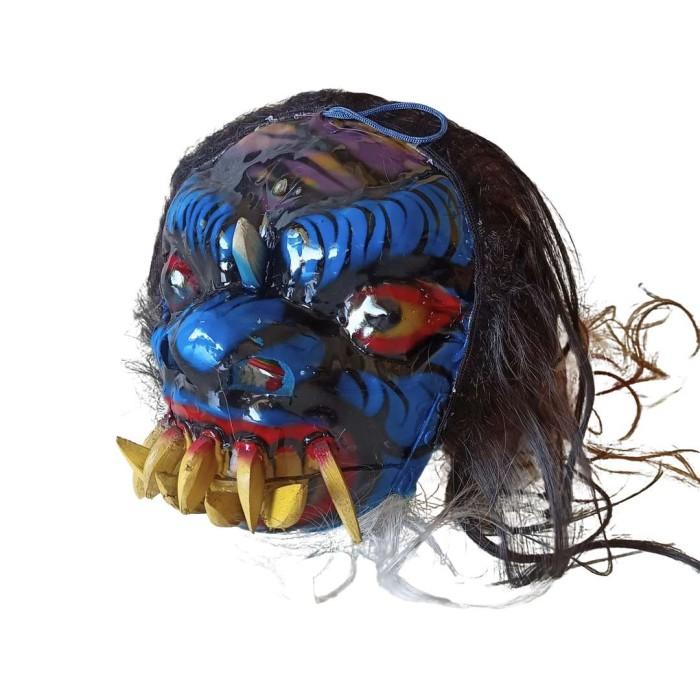 Gambar PREMIUM Topeng Hantu Serem Gerandong Genderuwo Buto Gedruk Seram - Mika gigi kayu dari Sumber Sukses Rahayu undefined Tokopedia