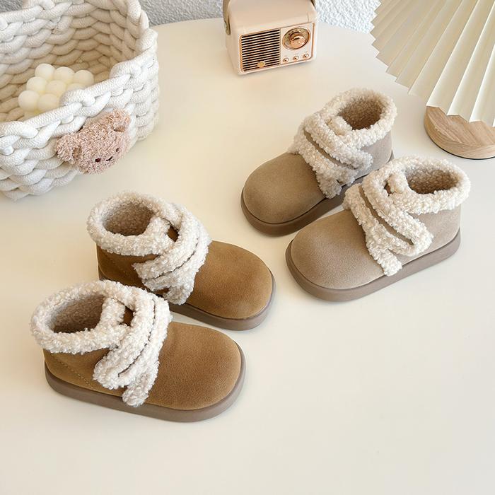 Jual Winter Children's Boots Simple Fashion Girls Outdoor Snow